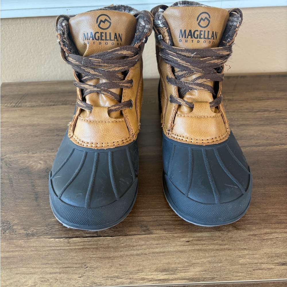 Magellan Outdoors Kids Boots - Tan and Black